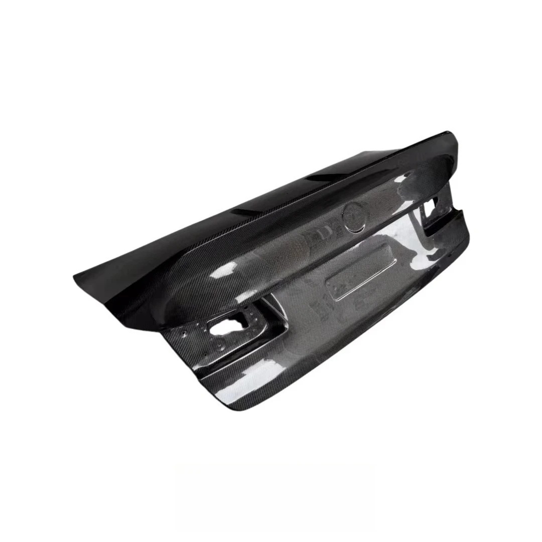 CSL Style Dry Carbon Fiber Trunk Cover for  5 Series G30 F90 M5 2017-2023 Car Replacement Rear Trunk Lid Body Kit